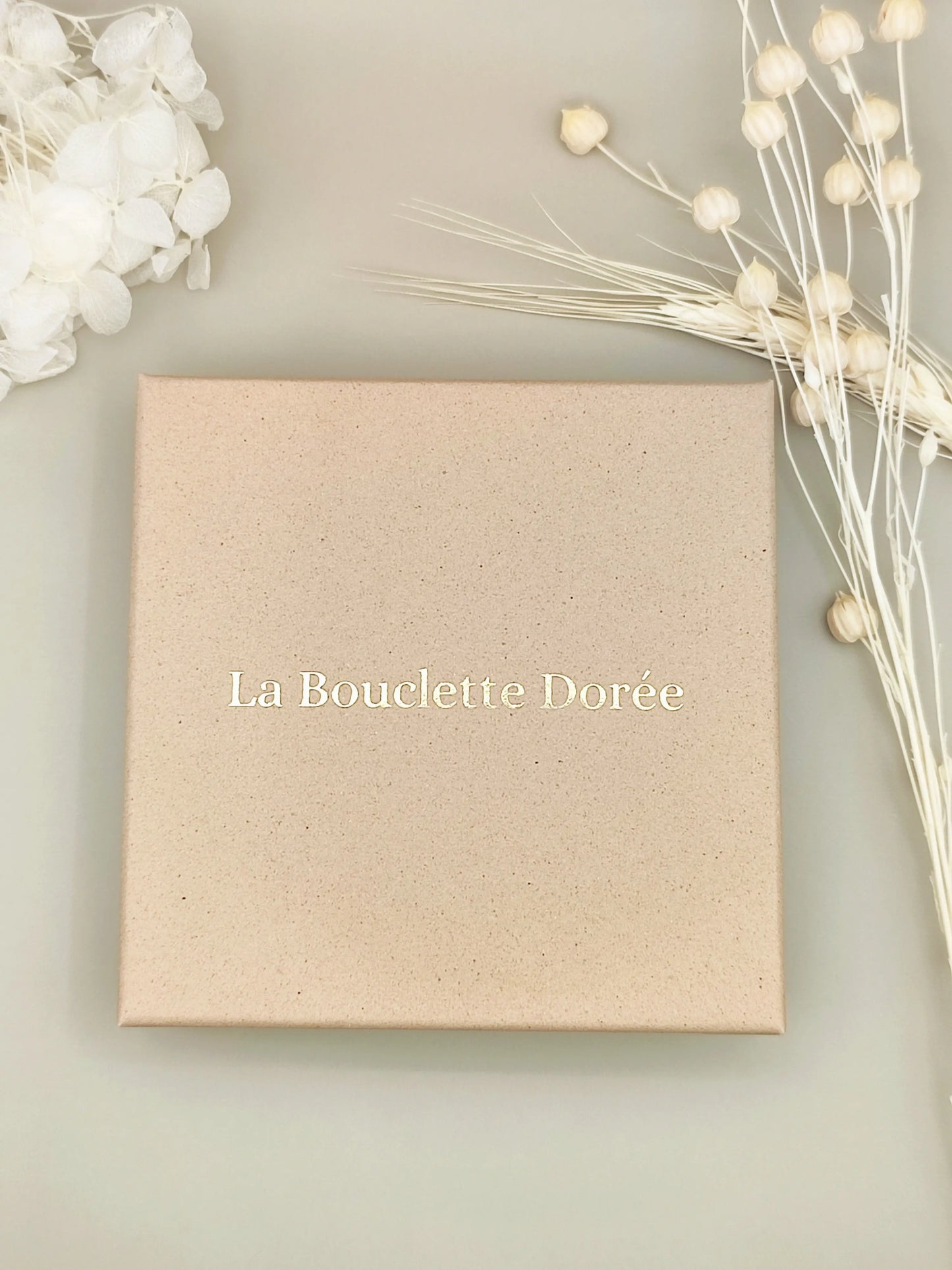 Ecrin à bijoux - boîte cadeaux La Bouclette Dorée : bijoux uniques et fabriqués à la main