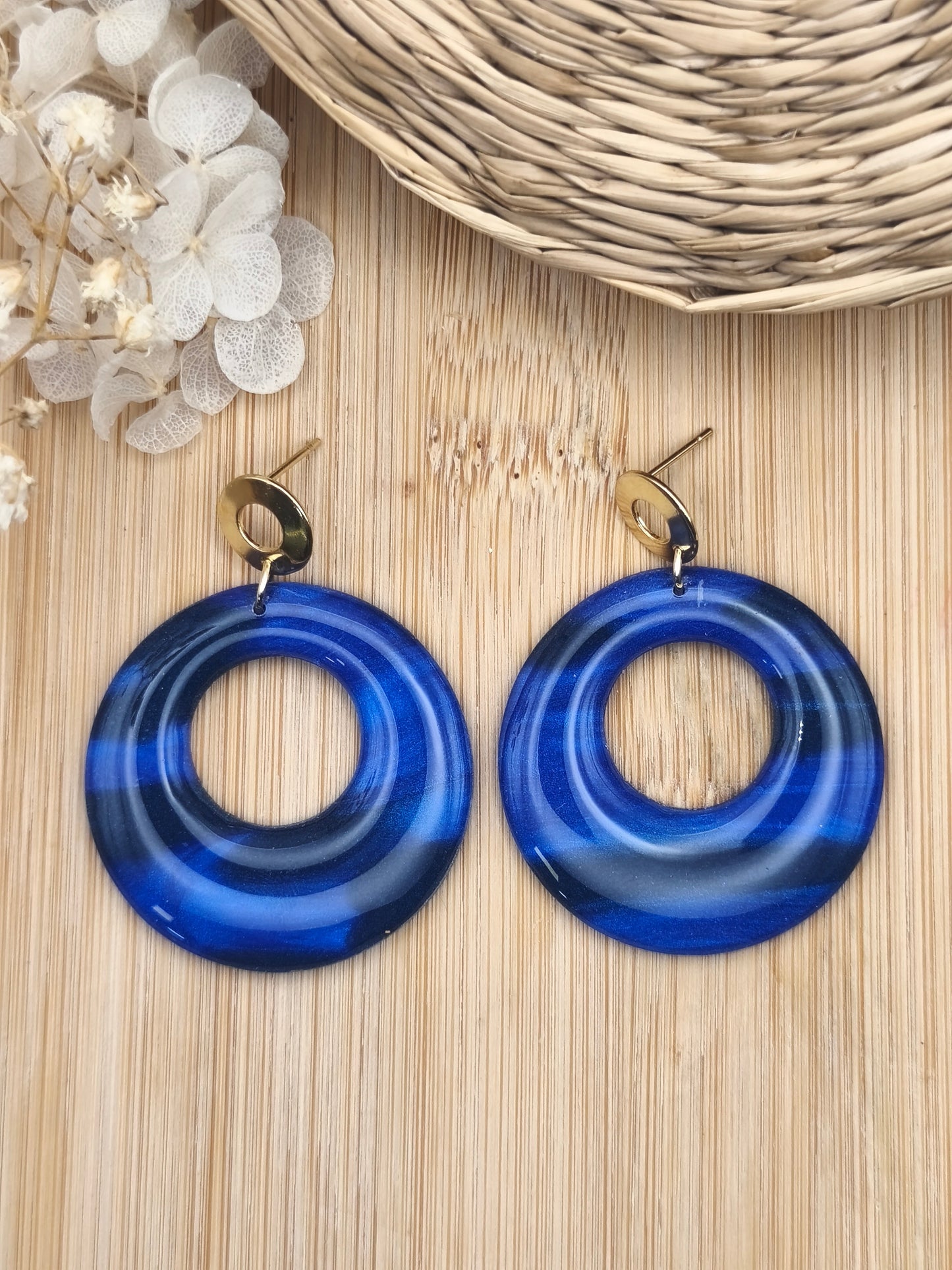 La Bouclette Dorée - Boucles d'oreilles Collection Automne-Hiver La Bouclette Dorée