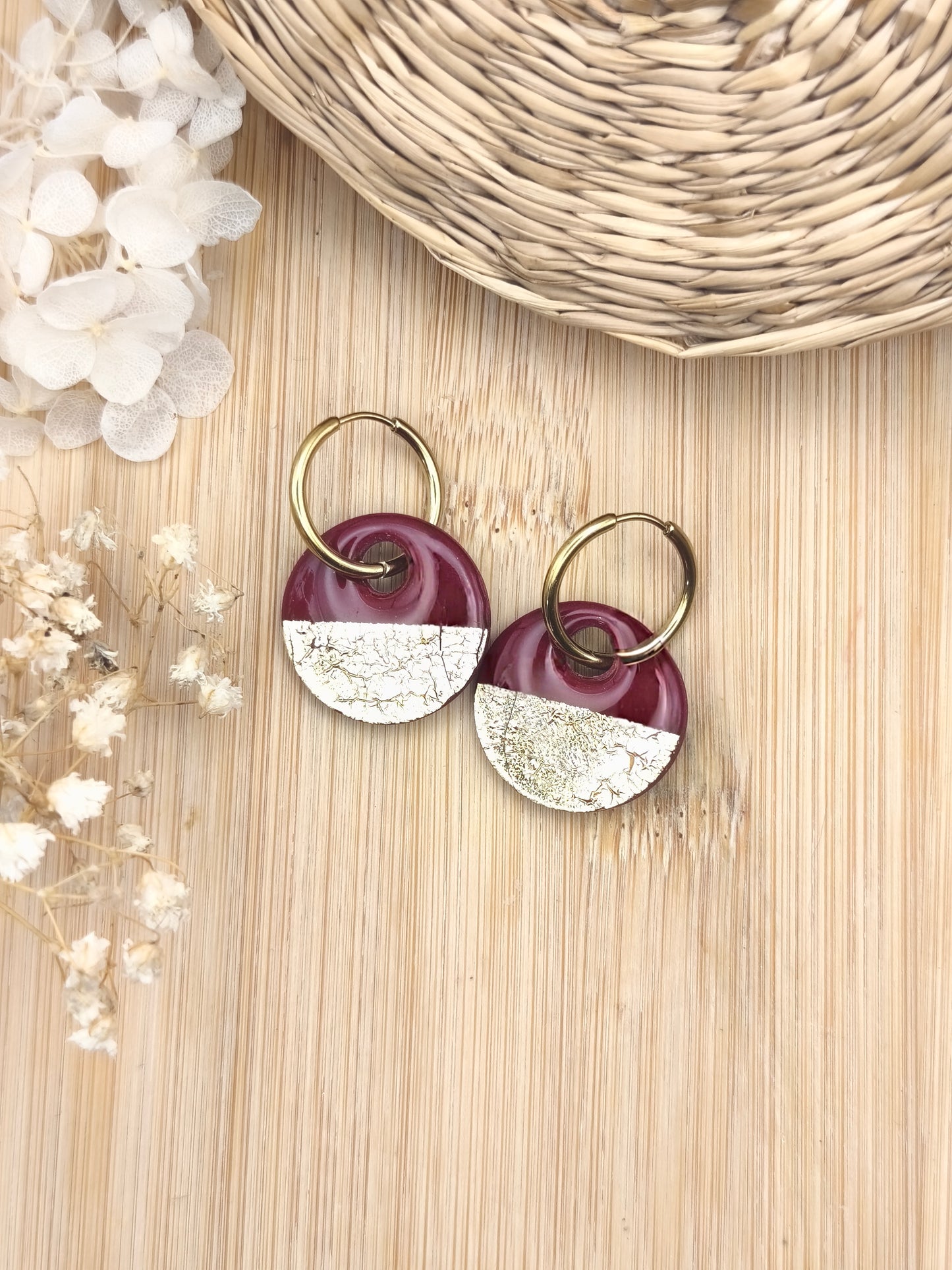 La Bouclette Dorée - Boucles d'oreilles Collection Automne-Hiver -