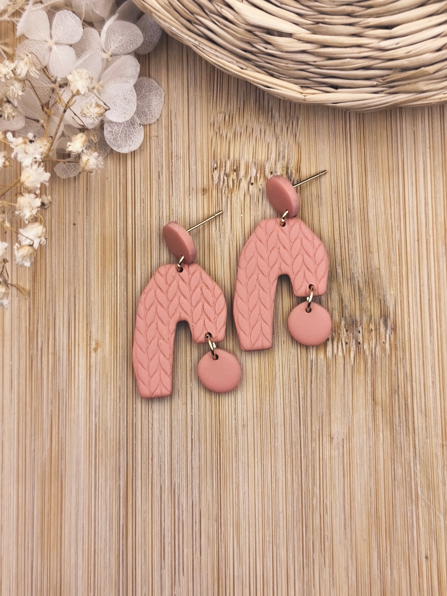 La Bouclette Dorée - Boucles d'oreilles collection Éphémère – Fragments d’Automne