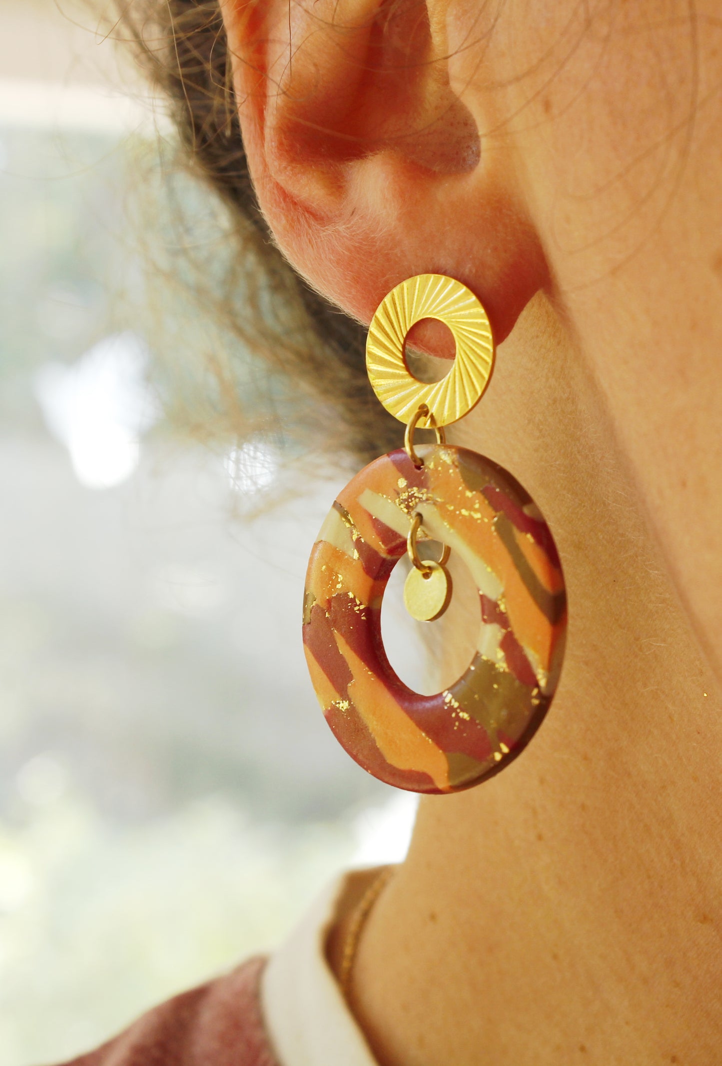 La Bouclette Dorée - Boucles d'oreilles Collection Automne-Hiver