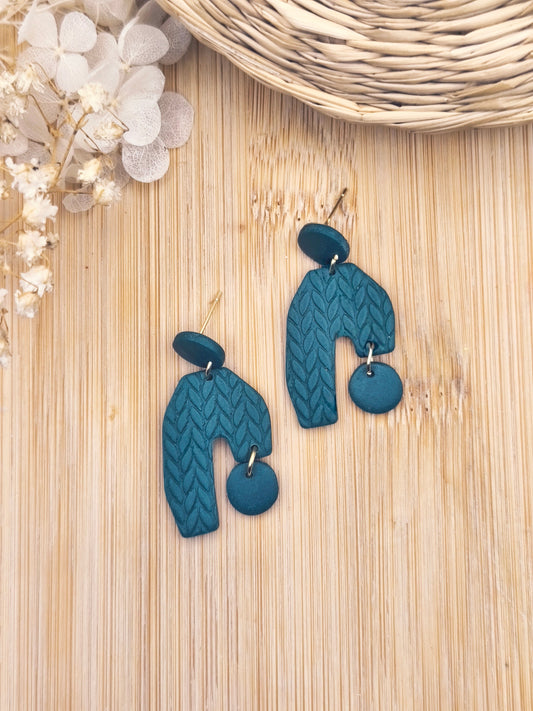 La Bouclette Dorée - Boucles d'oreilles collection Éphémère – Fragments d’Automne La Bouclette Dorée