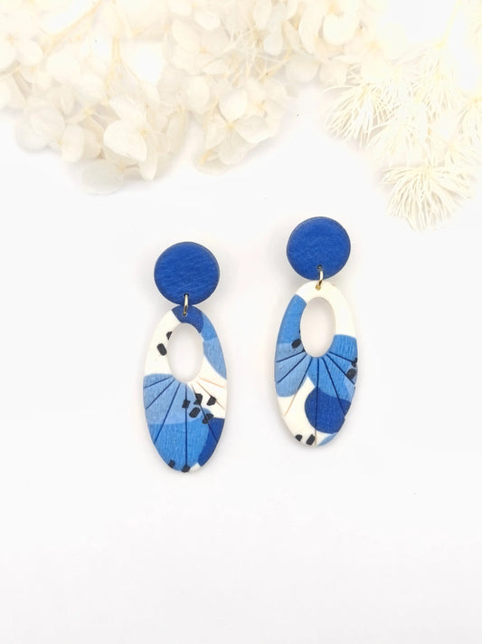 Bijoux en bleu, ocre et corail – collection été