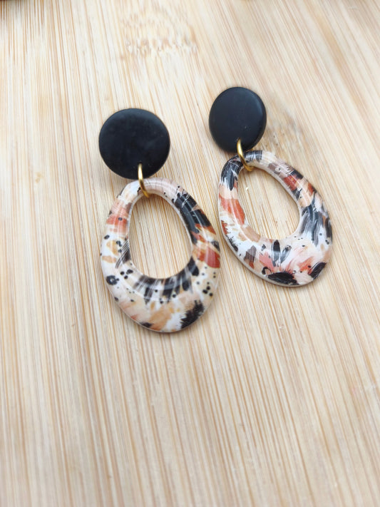 La Bouclette Dorée - Boucles d'oreilles modèle unique La Bouclette Dorée