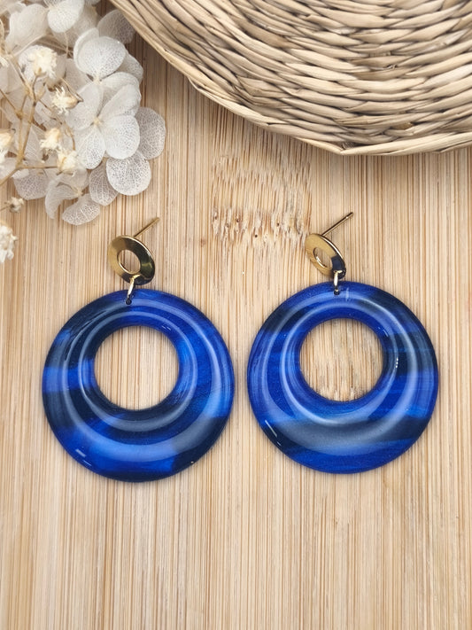 La Bouclette Dorée - Boucles d'oreilles Collection Automne-Hiver La Bouclette Dorée