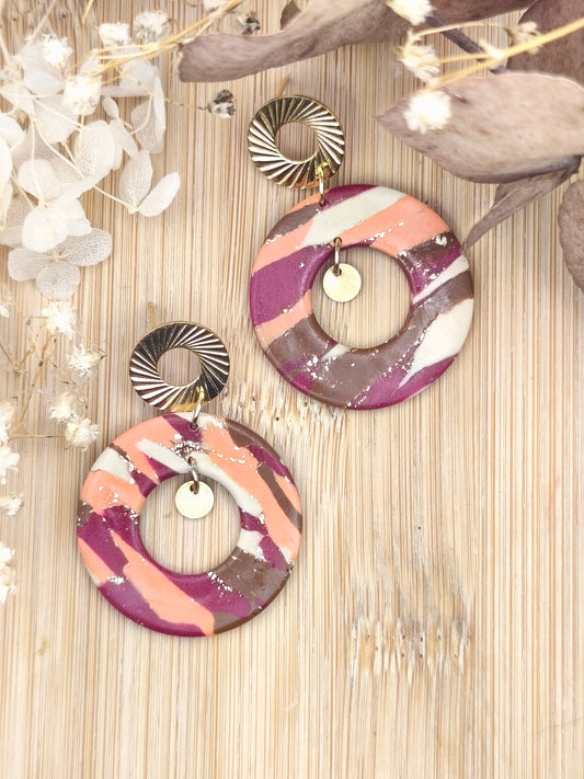 La Bouclette Dorée - Boucles d'oreilles Collection Automne-Hiver