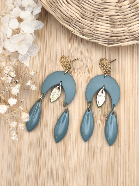 La Bouclette Dorée - Boucles d'oreilles Collection Automne-Hiver