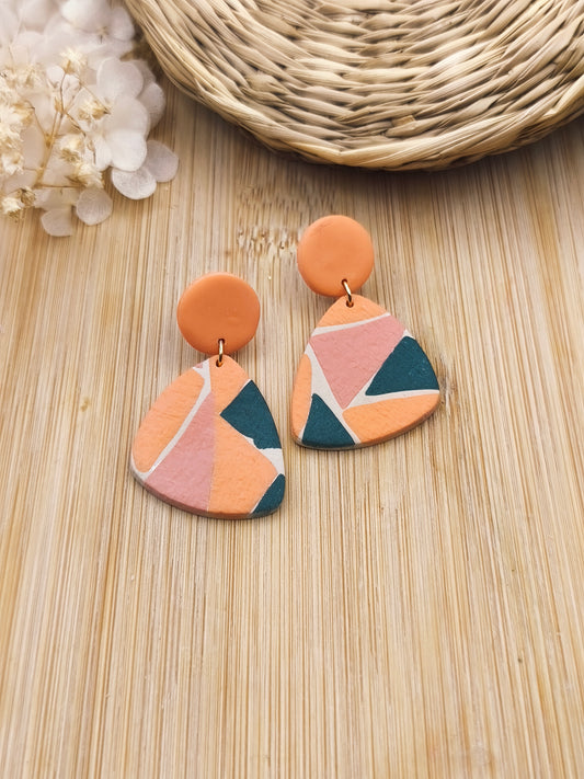 La Bouclette Dorée - Boucles d'oreilles collection Éphémère – Fragments d’Automne