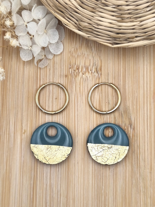 La Bouclette Dorée - Boucles d'oreilles Collection Automne-Hiver La Bouclette Dorée