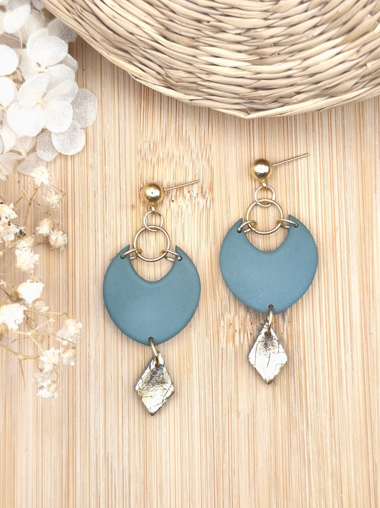 La Bouclette Dorée - Boucles d'oreilles Collection Automne-Hiver La Bouclette Dorée