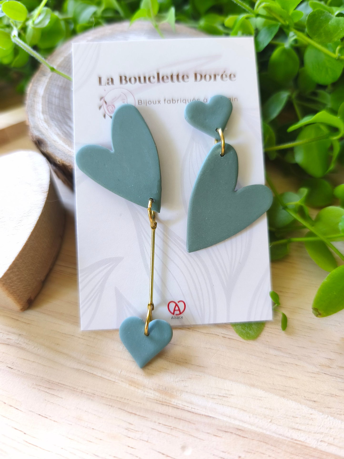 La Bouclette Dorée -  collection Asymétrique La Bouclette Dorée