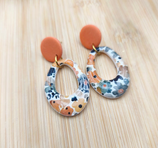 La Bouclette Dorée - Boucles d'oreilles modèle unique