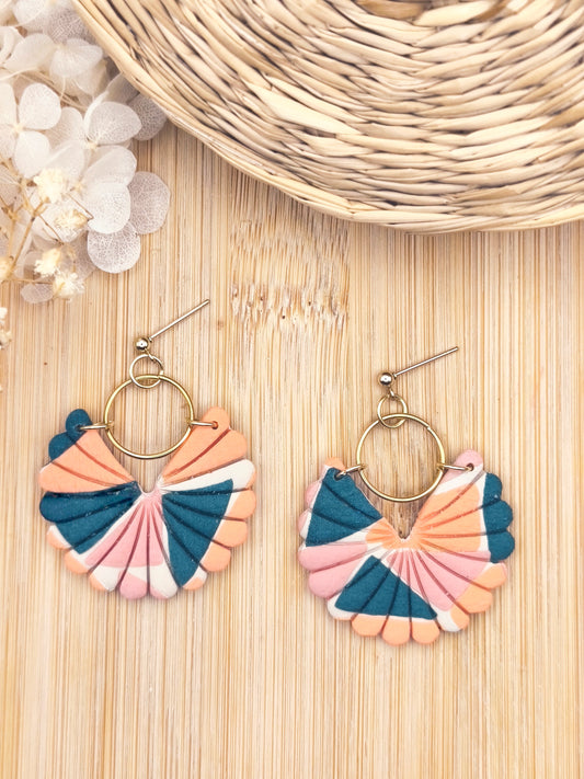 La Bouclette Dorée - Boucles d'oreilles collection Éphémère – Fragments d’Automne La Bouclette Dorée