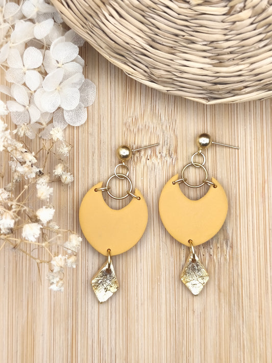 La Bouclette Dorée - Boucles d'oreilles Collection Automne-Hiver -