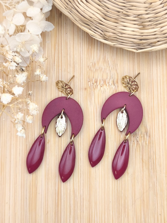 La Bouclette Dorée - Boucles d'oreilles Collection Automne-Hiver