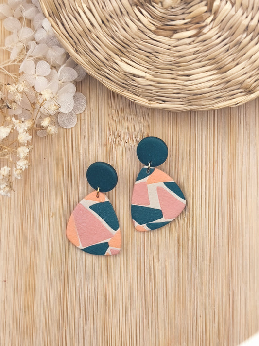 La Bouclette Dorée - Boucles d'oreilles collection Éphémère – Fragments d’Automne