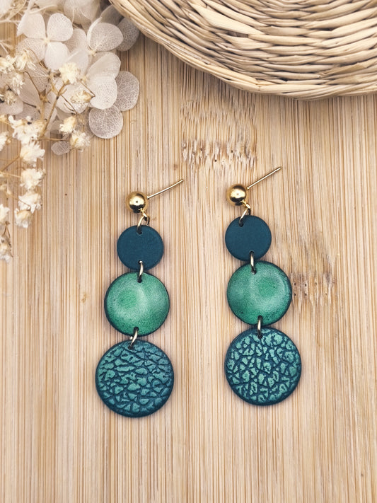 La Bouclette Dorée - Boucles d'oreilles collection Éphémère – Fragments d’Automne
